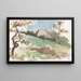 Landscape with Farm at Materborn near Cleves - Carel Nicolaas Storm van 's Gravesande — framed artwork on a wall