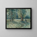 Madame Storm van s Gravesande née Clifford avec sa fille dans le parc de Bieberich - Carel Nicolaas Storm van 's Gravesande — framed artwork on a wall