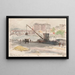 Point du Jour, Paris - Carel Nicolaas Storm van 's Gravesande — framed artwork on a wall