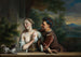 a man trying to kiss a woman - Carel de Moor — artwork view
