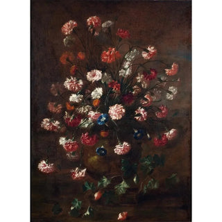 Reproduction of the painting Œillets dans une urne - Carel de Vogelaer