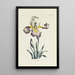 Reproduction of the painting Iris Painting - Carington Bowles