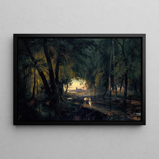 Carl Blechen - Forest path near Spandau.webp