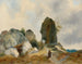 Hermit in a Rocky Landscape - Carl Blechen — artwork view