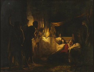 Adoration of the Shepherds - Carl Bloch — artwork view