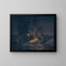 La Descente de la Croix - Carl Bloch — framed artwork on a wall