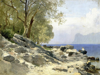 Lake Garda Shore - Carl Bolze — artwork view