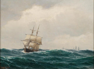Maritime Painting II - Carl Emil Baagøe — artwork view