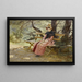 Blooming in Thought - Carl Erik Törner — framed artwork on a wall