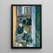 Study of children - Carl Fahringer — framed artwork on a wall
