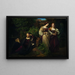 Torquato Tasso and the Two Leonores - Carl Ferdinand Sohn — framed artwork on a wall