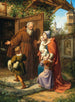 Sainte Élisabeth, landgravine of Thuringia, fleeing Wartburg, finds refuge with a hermit - Carl Fieldgraf — artwork view
