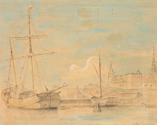 Seaside near Kronborg - Carl Frederik Sørensen — artwork view