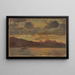 Marine Painting - Carl Frederik Sørensen — framed artwork on a wall