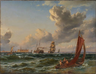 Marine Painting - Carl Frederik Sørensen — artwork view
