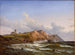 Shipwreck after a storm off the west coast of Jutland near Ferring Church - Carl Frederik Sørensen — artwork view