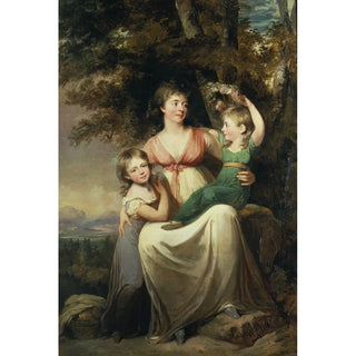 Hedvig Wegelin - Carl Frederik von Breda — framed artwork on a wall