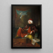 Yusuf Agah Efendi - Carl Frederik von Breda — framed artwork on a wall