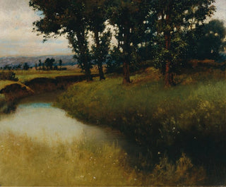 Evening landscape - Carl Freiherr von Pidoll zu Quintenbach — artwork view