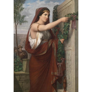 Vestale avec guirlande de lierre - Carl Friedrich Deckler — artwork view