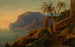 Sunset on Capri - Carl Friedrich Seiffert — artwork view