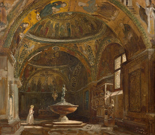 Baptistery of the Basilica of Saint Mark - Carl Georg Anton Graeb — artwork view