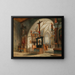 Église de Justus à Flums - Carl Georg Anton Graeb — framed artwork on a wall