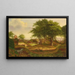 Parti de Nordsjælland - Carl Georg Scheuermann — framed artwork on a wall