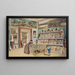 La salle de l'abside avec les briques romaines - Carl Goebel le Jeune — framed artwork on a wall