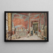 The marble cabinet with antiques - Carl Goebel the Younger — framed artwork on a wall
