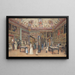 La Salle de l'arbre généalogique - Carl Goebel le Jeune — framed artwork on a wall