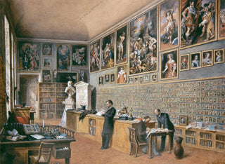 The Library of Officials from the Ambraser Collection, Portrait Collection - Carl Goebel the Younger — artwork view