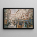 The Marble Gallery - Carl Goebel the Younger — framed artwork on a wall
