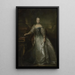 Juliane Marie, Queen of Denmark - Carl Gustaf Pilo — framed artwork on a wall