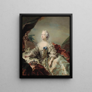 Carl Gustaf Pilo - Louise Frederik Vs First Queen in her Coronation Robes.webp