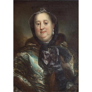 Portrait of Duchess Antoinette Amalie of Brunswick-Wolfenbüttel - Carl Gustaf Pilo — artwork view