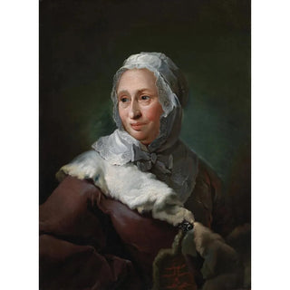 Portrait of Elisabeth Marie Fabritius née d'Abbeste - Carl Gustaf Pilo — artwork view