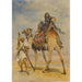 Woman Bedouin on a Camel - Carl Haag — artwork view