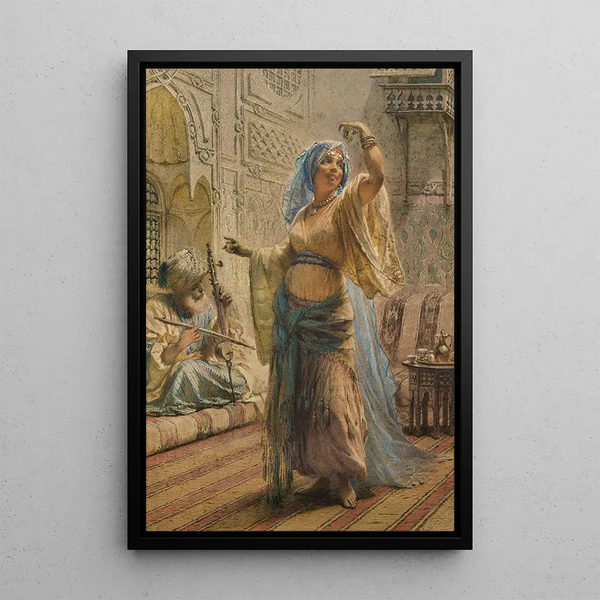 Reproduction of the painting Danse de l'Almeh - Carl Haag