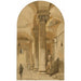 Reproduction of the painting Interior of the Golden Door Painting within the Temple of Jerusalem - Carl Haag