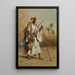 Reproduction of the painting En route du Sinaï au Caire - Carl Haag