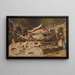 The Sacred Rock Jerusalem - Carl Haag — framed artwork on a wall