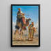 Reproduction of the painting The Sheikh and His Guide - Carl Haag