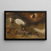 La Grotte sous le rocher sacré de Jérusalem - Carl Haag — framed artwork on a wall