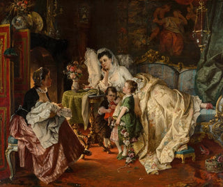 The new mother - Carl Herpfer — artwork view