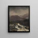 Rainy Landscape - Carl Höflmayr — framed artwork on a wall