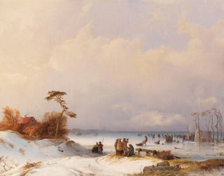 Ice Events Painting - Carl Hilgers — artwork view
