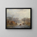 Winter in Decomposition - Carl Hilgers — framed artwork on a wall