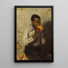 L'orange - Carl Hirschberg — framed artwork on a wall