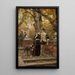 Before Departure - Carl Hoff — framed artwork on a wall